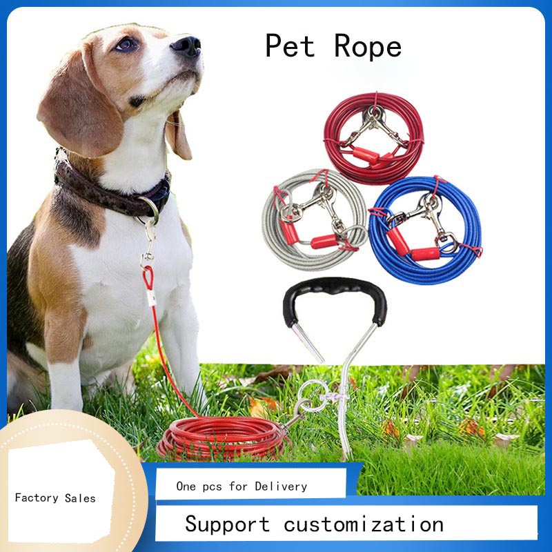 Bite-resistant dog rope