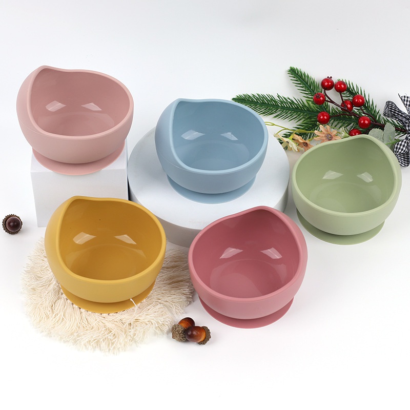 Food grade silicone baby food bowl