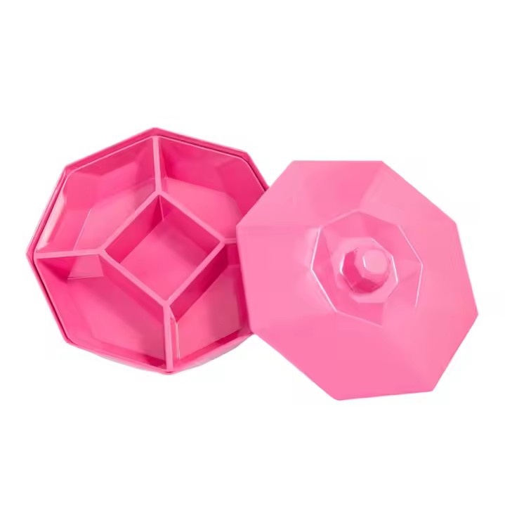 Pink Dry Fruit Storage Box